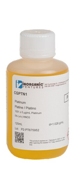 Inorganic Ventures ICP 1000UG/ML PLATINUM 125ML