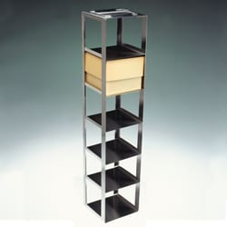 USA Scientific Inc 6-place (1 x 6) chest freezer rack for 4 3/4 inch H boxes