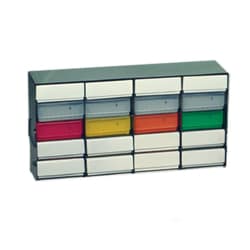 USA Scientific Inc&nbsp;20-place (4 x 5) upright freezer rack for 2 inch H boxes