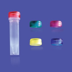 USA Scientific Inc 1.5 mL self-standing screw cap tube, blue cap, Quantity: