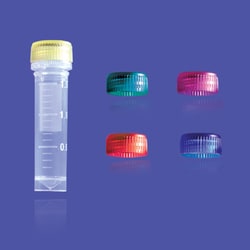 USA Scientific Inc&nbsp;2.0 mL self-standing screw cap tube, blue cap