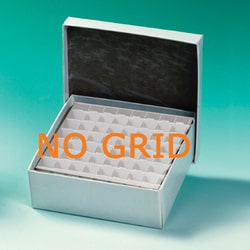 USA Scientific Inc Premium 2 inch cardboard box without grid, shallow lid,