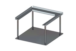 Waters Corp Tabletop Rack 289000440