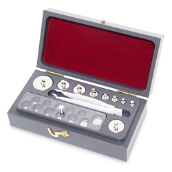 Rice Lake Weighing System Weight Set,100g-1mg ASTM Class 1, Quantity: Each