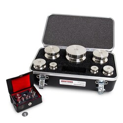 Rice Lake Weighing System Weight Set,5kg-1mg ASTM Class 5, Quantity: Each