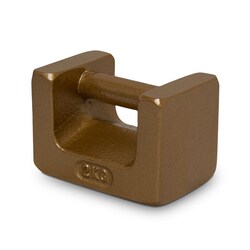 Rice Lake Weighing System Weight, 2kg ASTM Class 7, Quantity: Each of 1