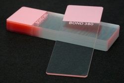 Newcomer Supply Trubond 380 Adhesive Microscope Slides, Pink (1,000 slides/case)