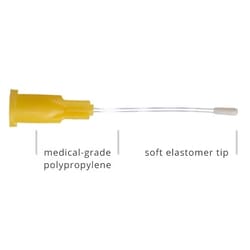 Instech Plastic feeding tubes, 22ga (black) x 25mm, sterile