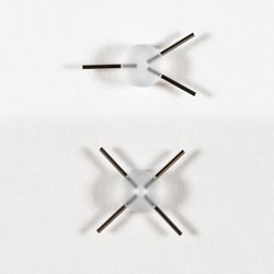 Instech Three way Y connector, 25ga, sterile., Quantity: Each of 1