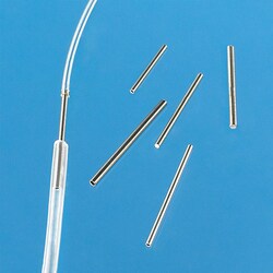 Instech Stainless steel catheter / tubing plug, 23ga x 12mm. Nonsterile.