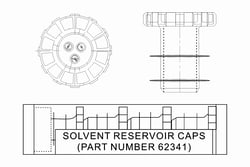 Waters Corp Bottle Cap 1.25 in Neck, 4/pk, Quantity: Pack of 4
