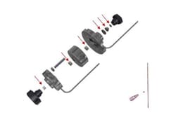 Waters Corp Seal Pack Rebuild Kit with Needle, Quantity: Each of 1