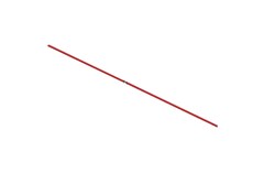 Waters Corp Tubing, 1/16 in (1.6mm) O.D. X 0.005 in (0.127 mm) I.D. X 5 ft (1.5 m) Length , PEEK