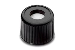 Waters Corp Black, Screw Neck Cap and PTFE/Silicone Septum, 100/pk