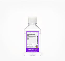 Teknova 2.5M Sodium Chloride, 20% PEG Solution. 500mL, Sterile., Quantity: