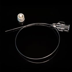 Instech Mouse tail vein cannula, 29ga stainless steel, 25cm Pebax tube,