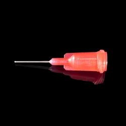 Instech Luer stub, 25ga (red) x 0.5in, 50 sterile pouches of 5, Quantity: