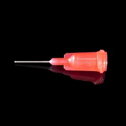 Instech&nbsp;Luer stub, 25ga (red) x 0.5in (12mm), 50 sterile pouches of 5