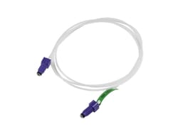 Perkin Elmer US LLC&nbsp;1.0 mm I.D. PTFE Tubing Assembly, 110 mm, with Blue Screw Fittings