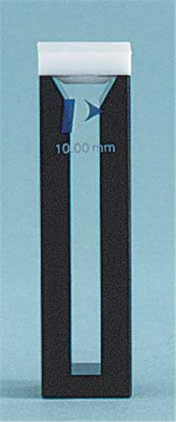 Perkin Elmer US LLC UV Quartz SUPRASIL Rectangular Semi-Micro Cell with Lid - 10 mm, Qty. 2