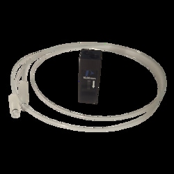 Perkin Elmer US LLC UV Quartz SUPRASIL Rectangular Flow-Through Cell, Semi-Micro/Ultra-Micro with In- and Outlet Tubes - 160 µL, Qty. 1