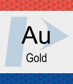 Perkin Elmer US LLC&nbsp;Gold (Au) Pure Standard, 1,000 µg/mL, 10% HCI, 500 mL