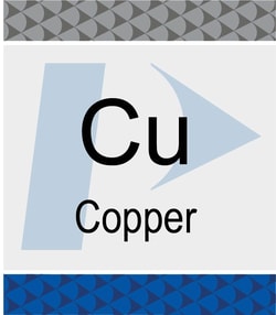 Perkin Elmer US LLC&nbsp;Copper (Cu) Pure Plus Standard, 1,000 µg/mL, 2% HNO3, 125 mL