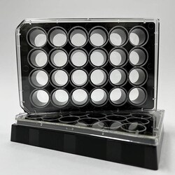 Revvity Health Sciences Inc VisiPlate 24-well, black well clear bottom,