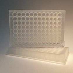 Revvity Health Sciences Inc StorPlate 96-well, round U-bottom, deepwell, polypropylene, 1.1mL