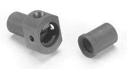 Perkin Elmer US LLC Standard THGA Graphite Contact Cylinders, 1 Pair, Quantity: