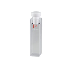 Perkin Elmer US LLC UV Quartz SUPRASIL Rectangular Macro Cell with PTFE Stopper - 1 mm, Qty. 2