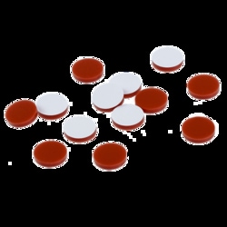 Perkin Elmer US LLC&nbsp;8 mm PTFE/Red Rubber Septa, 100/pk