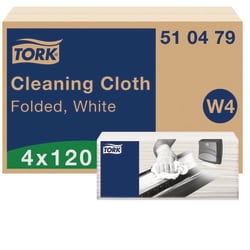 Tork Cleaning Cloth W4 White | Buy Online | Tork | Fisher Scientific