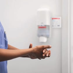 Tork Signage Holder for Soap and Sanitiser Dispenser:Facility Safety and