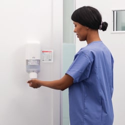 Tork Signage Holder for Soap and Sanitiser Dispenser:Facility Safety and