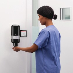 Tork Signage Holder for Soap and Sanitiser Dispenser:Facility Safety and