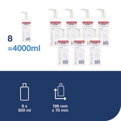 Tork Extra Hand Sanitizing Alcohol Gel​ Pump Clear | Buy Online | Tork | Fisher Scientific