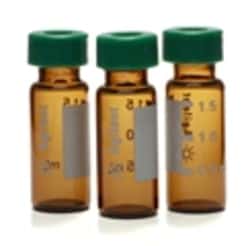 Neta Scientific Agilent AsmKit AmbWrtVial GrCap PTFE/redSi 100pk, Quantity: