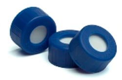 Neta Scientific Agilent Caps, screw type, blue  100/PK