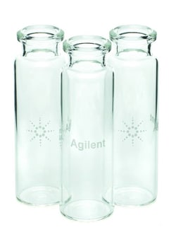 Neta Scientific Agilent Vial,HS,crimp,FB,20ml,clr,cert,100PK, Quantity: