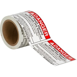 Brady™ Arc Flash Labels - Self-Sticking Polyester - Warning Header