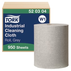 Tork Industrial Cleaning Cloth W1 Gray | Buy Online | Tork | Fisher Scientific