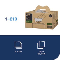 Tork Industrial Cleaning Cloth W7 Gray | Buy Online | Tork | Fisher Scientific