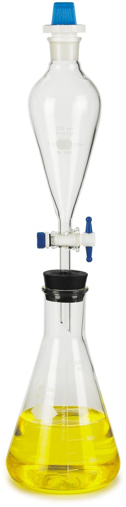 Hach Company Funnel, Separatory, Glass, 500 mL