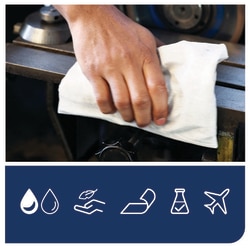 Tork Heavy-Duty Cleaning Cloth W1/2/3 White:Facility Safety and Maintenance,