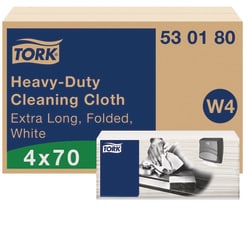 Tork Tork Extra-Starke Mehrzweck Reinigungstücher Weiß W4, 4 x 70 Tücher, 530180 Weiß | Buy Online | Tork | Fisher Scientific