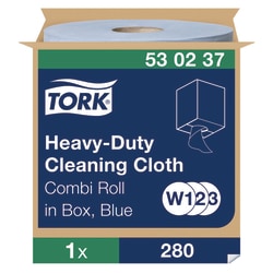 Tork Heavy-Duty Cleaning Cloth W1/2/3 Blue:Facility Safety and Maintenance,