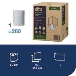Tork Heavy-Duty Cleaning Cloth W1/2/3 Blue:Facility Safety and Maintenance,