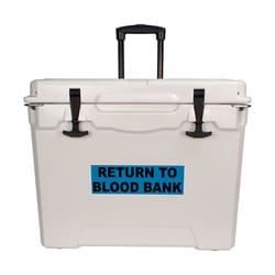 Medicus Health&nbsp;Wheeled 45 Quart Blood Bank Transport Cooler