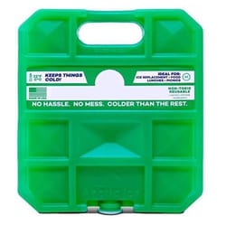 Medicus Health&nbsp;EZ2 Freeze Hard Side Ice Packs, Green, Medium, 1.5 lbs.